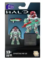 Mega Construx Halo Universe SPARTAN MK VII - HNC46 22pcs Minifig Series 18 - NEW