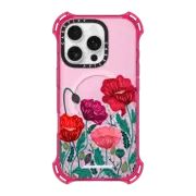 iPhone 16 Pro Bounce Case MagSafe Compatible Poppy Field