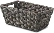 Whitmor Split Rattique Small Shelf Tote