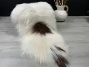 Icelandic Sheepskin Rug Seat Cover Throw Pet Bed Hide Decoration Natural Gift