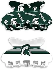 Littlearth NCAA Team Hair Claw Set Michigan State Spartans