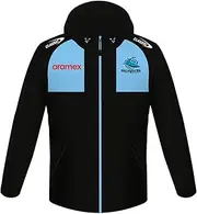 [Classic Sports] NRL 2024 Wet Weather Jacket - Cronulla Sharks - Black - Adult - Classic