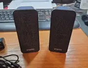 Sharrk TWINS SP-BT142-BLK Portable Wireless Speaker Surround NEW 2pc Bluetooth
