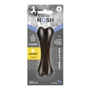 Zeus Nosh Flexible Bacon Chew Bone Puppy Toy Small