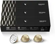 Coffee 30 Pods (3 Sleeves) Compatible with Nespresso VERTUOLINE Vertuo Line Machines Espresso Flavored Capsules Light/Medium/Dark Roast Choose Flavour (Sweet Vanilla)