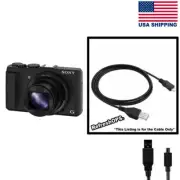 Sony Cyber-shot DSC-HX50V Digital Camera USB Cable Transfer Cord Replacement