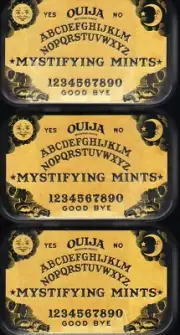 MYSTIFYING MINTS CANDY 3 OUIJA BOARD TINS
