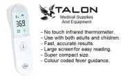 T4 INFRARED BODY FOREHEAD THERMOMETER COMPACT LCD SCREEN