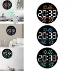Digital Wall Clock Hanging Alarm Clock Adult Temperature Humidity Digital Clock