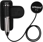 Labymos Self-Adhesive Acoustic Musical Instrument Pickup Pick-up with 6.35mm Endpin Jack for Acoustic Classic Folk Guitar Ukulele Violin Mandolin Banjo