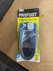 ProFoot Plantar Fasciitis Heel Insert Patented Orthotic Design Men's 8-13 1 Pair