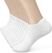 [Sallking] Women's Ankle Running Socks - Low Cut Athletic Sports Soft Thin No Show Socks With Tab 6 Pairs