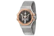Maserati Potenza Grey Dial Stainless Steel Quartz R8853108007 100M Men's Watch