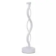 Spiral Table Lamp Dimmable Curved Wave Desk Light USB LED Bedside Bedroom Decor