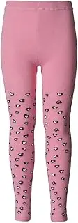 [phenix] Leopard Girl's Tights PS2H2UB90 Pink Junior M Size