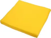 Square Outdoor Chair Cushion Memory Foam Seat Removable Cover Textured Anti-Slip Surface Breathable Material Easy to Clean for Camping Home Use