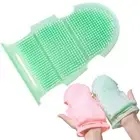 Deep-cleaning Silicone Massage Bath Towel Super-lathering Silicone Loofah Men