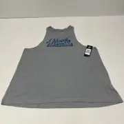 NWT Under Armour Loose Tank Top "You Are Unstoppable" Heat Gear Gray Size XL