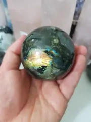 1 Labradorite Crystal Sphere - LSP4