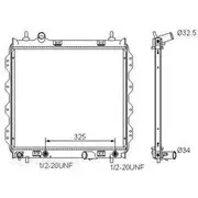 Protex Radiator - RADCH093