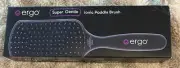 ERGO ERG1000 Ionic Paddle Hair Brush Super Gentle ~ New in box