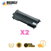 2 x Brother TN-253BK Black Toner Cartridge