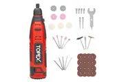 TOPEX 12V Cordless Rotary Tool Speed 5000-25000rpm With 12V 2.0Ah Lithium-Ion Battery&14.4V /0.4A charger