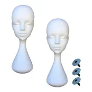 Mannequin Head Manikin Head Lightweight Headphones Rack Easy to Carry Wig