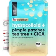 LE GUSHE Korean Pimple Patches for Face Hydrocolloid Acne Patches, Tea Tree Oil