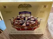 Mr. Christmas Gold Label World’s Fair Roundabout Teacup Ride New Tested Video