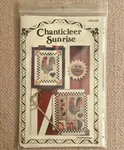 Vintage Chanticleer Sunrise Quilt Pattern by Hearthsewn Jodi Warner 1995 HSN123