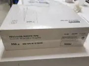 SEALED BOX - Rainin RT-L200F Precision Pipette Tips 250ul 960 tips in 10 racks