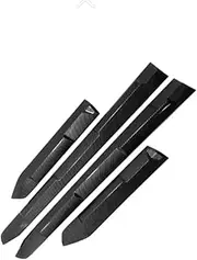 PLKGMLNO Car Side Door Body Anti-Scratched Protector Molding Trim Accessories Compatible for Toyota Corolla Cross XG10 2022 2023 2024(ABS Carbon Fiber)