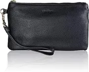 [befen] Women's Leather Clutch Wristlet Wallet Wristlet Phone Purse with Card Slots - Fit iPhone 8 Plus