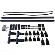 1450mm Roof Racks Aluminium Adjustable Cross Bars Fit For Toyota Hilux Landcruiser For Ford Ranger Falcon For Mitsubishi Triton