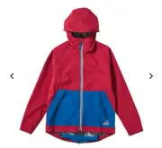 Kids Bag-in Junior Rain Jacket with Reflective Print Red AEGIS Workman Japan New