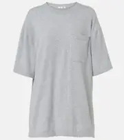 [The Row] The Row Kaddy oversized cotton T-shirt AU 14 grey