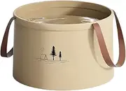 Bucket - Space-Saving Foot Bath Bag | Versatile Bucket Beach Toy Set | Multi-Use Kitchen Washing Up Bowl for Easy Storage and Convenient Use