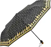 [Clifton] Duck Handle Mini Maxi, Yellow Ducks Print On Black