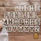 Minecraft Cookie Cutter Set - Letters - Alphabet - Creeper - Alex - Pig