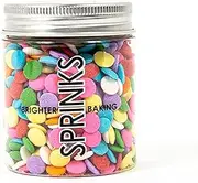 Sprinks Big Bright Confetti Sprinkles 60g - Cake Decorating Sprinkles | Fun Confetti for Cakes | Colourful Cupcake Sprinkles | Perfect for Desserts and Celebrations | Pastel Blue Sprinkle Mix