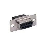 5 Pcs DB9 D-SUB 9-Pin Female Crimp Pin Cup Connector Socket Assembly