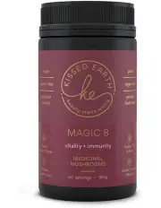 [Kissed Earth] Medicinal Mushrooms Magic 8 Powder 150g