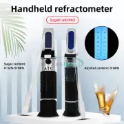 0-32% 0-80% Brix Wort Specific Gravity Refractometer Beer Juice Wine Sugar Test