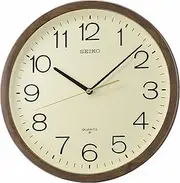 Seiko Shigato Wall Clock, Cream