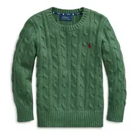 在飛比找蝦皮購物優惠-Cable-Knit Cotton Sweater-男童毛衣