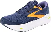 [Brooks] Men's Ghost Max Sneaker, Red Orange Black Surf The Web