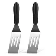 Kitchen-Ready 2 PCS Small Spatula, Serving Metalware for Perfect Pancakes A1G3