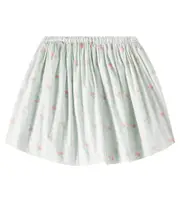 [Bonpoint] Bonpoint Suzon cotton skirt Y 12 green