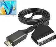 39.3 Inch Scart Converter Adapter Cable - HD Video Converter, Audio Video Conversion Cable | Plug and Play Scart Adapter, Scart to, HD Multimedia Adapter for TV and Monitor